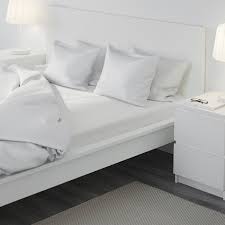 Fargmara Spannbettlaken Weiss Ikea Osterreich In 2020 Adjustable Beds Fitted Sheet Ikea