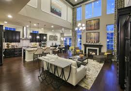 Beautiful Open Living Room Attached To The Kitchen Dining Room Regency At Monroe Nj Merrimack Home Design Living Room Remodel Open Living Room Home