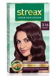 Burgundy is a reddish brown shade that is associated with the color of the wine that comes from the burgundy region of france. Buy Streax Cream Hair Colour With Walnut Argan Oil For Women And Men Instant Shine Smoothness And Soft Silky Touch Burgundy 120ml Online At Low Prices In India
