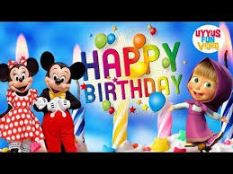 Lagu Anak Selamat Ulang Tahun Bersama Badut Disney Mickey Mouse Dan Badut Marsha Youtube Mickey Mouse Disney Lagu