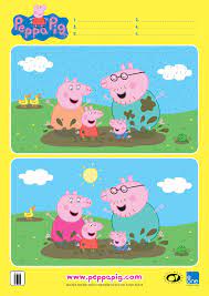 pin by lalance on differences otlichiya peppa pig printables birthday party rainy day activities coloriage lol adulte