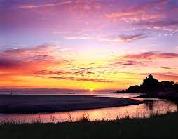 Good Harbor Beach Sunrise Seascape Gloucester Harbor Beach Sunrise Beach Beach Sunset