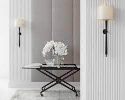 Extends 5 3/4 from the wall. What Height Should Wall Sconces Be Mounted