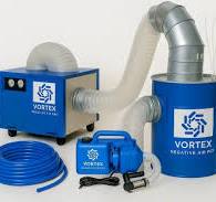 Vortex Negative Air Duct Cleaning and Mold Remediation System + Hose & Air  Whip