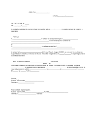 Act Aditional Prelungire Contract Model