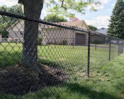 Determining your overall fence cost starts with know what materials you're going to need. Chain Link Fence Installation Repair In Michigan Paramount Fence