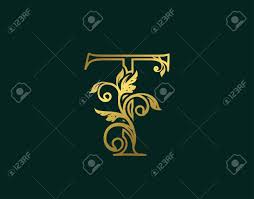 Use them in commercial designs under lifetime, . Gold T Luxury Logo Icon Classy Letter Logo Design Luxury Silver Calligraphic Alphabet Arts Logo Royalty Free Cliparts Vectors And Stock Illustration Image 155396412