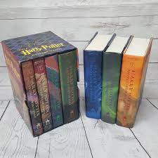 Harry Potter Complete Hardcover Book Set 1 7 Jk Rowling 1st American Edition Hardcover Book Book Set Hardcover
