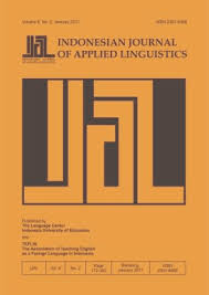 Mahasiswa dan peneliti perlu familiar dengan beberapa situs e jurnal agar ketika mencari referensi bisa lebih efisien. Indonesian Journal Of Applied Linguistics