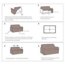 Nach maß abdeckung, passend für ikea ektorp 2er sofa mit recamiere, sofabezug. Stretch Sofabezug Dabruchi