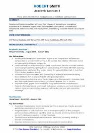 Unlike resumes (and even some other cvs), academic cvs can be any length. Academic Assistant Resume Samples Qwikresume