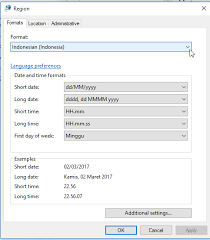 Cara Mengatur Regional Setting Windows Untuk Penggunaan Koma Atau Titik Koma Di Ms Excel Umardanny Com