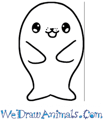 How To Draw A Baby Seal Cartoon drawing tutorial | how to draw cartoon mimi summer. how to draw a baby seal