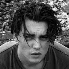90s Hairstyles Mens Google Search Johnny Depp Hairstyle Young Johnny Depp Johnny Depp