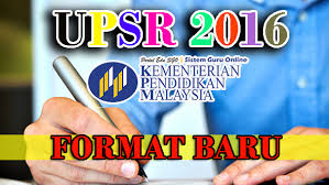 Karangan bahasa inggeris upsr 2016. Format Baru Upsr