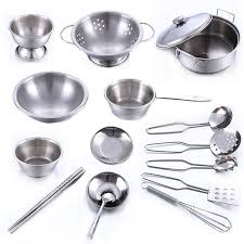 If you call, the friendly human on the phone will be knowledgeable about our products. 16 Pcs Children Kitchen Miniature Cooking Set Simulation Tableware Stainless Steel Pretend Play Cook Toy Walmart Com Walmart Com