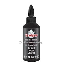 In this short video i will show how to make jam, icing sugar and icing using other ways instead of liqui. Sculpey Liquid Bakeable Clay Black 2wards Polymer Clay Crafts Ebay
