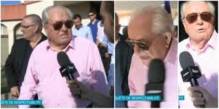 Born 20 june 1928) is a french politician who has served as honorary president of the national front since january 2011 and a member of the european parliament (mep) from france since 2004, previously between 1984 and 2003. Jean Marie Le Pen Admet S Etre Fait Tromper Par Un Faux Passage Pornographique Du Livre