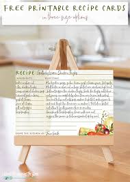 Download a free recipe card template for microsoft word, print 4x6 or 3x5 recipe cards, and find this recipe card is professionally designed to make it easy for you to edit, and instructions for how to. Free Printable Recipe Cards I Should Be Mopping The Floor