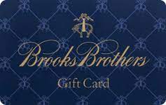 The brooks brothers gift card arrives ready to use in a blue folder showing the amount of your gift, along with a copy of our latest catalog. Buy Brooks Brothers Gift Cards Giftcardgranny
