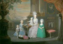 Maria karolina von österreich (de); Queen Maria Carolina And Her Children Overlooking Naples Wikidata