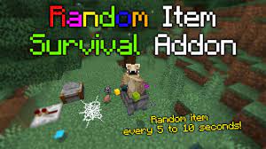 Jun 23, 2021 · minecraft pe but every drop is random, minecraft pe but trees drop op items download, minecraft but mods download pe, minecraft pe but ores drop op items, minecraft pe but eggs drop op items download, minecraft but mods for pe, minecraft pe but structure is op, minecraft pe beta multiplayer, minecraft pe beta mod, minecraft pe but mobs drop op. This Addon Will Give The Player A Random Item Every 5 To 10 Seconds Itemrandomizer Youtube