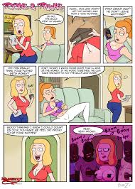 Toons & Tricks (Various) [NaughtyComix , PlanZ34] - 4 . Toons & Tricks -  Chapter 4 (Rick And Morty) [NaughtyComix , PlanZ34] - AllPornComic