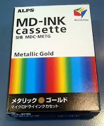 Let your graphics shine with metallic ink printing solutions. Alps Md Metallic Gold Printer Ink Mdc Metg 106030 00 1 Each 787036060306 Ebay