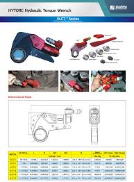 Dhp series hydraulic torque wrench pump. Hytorc Hydraulic Torque Wrench Daeha Komachine