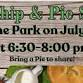 Worship in the Park & Pie Social