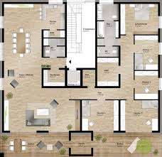 Wohnung Grundriss Ein Bad Fur 4 Schlafraume Bei Einer Derart Grossen Wohnung Unmogliche Planun Grundriss Wohnung Grundriss Mehrfamilienhaus Haus Grundriss