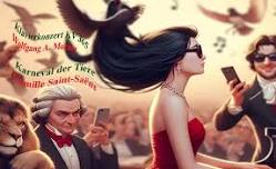 Familienkonzert- W.A. Mozart trifft "Karneval der Tiere"