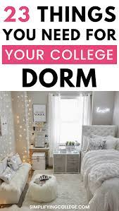23 College Dorm Room Essentials Dorm Room Essentials College Dorm Room Decor College Dorm Essentials