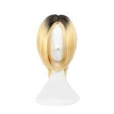 We offer wide variety of styles that suit your needs for cosplay, costume, party, halloween, or even every day wear. Xingwang Queen Anime Cosplay Wig Short Straight Blonde Yellow Black Wig Men Boys Party Wigs Buy Online In Mongolia At Mongolia Desertcart Com Productid 172074029