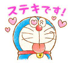 doraemon greeting stickers line sticker キャラクター 照れ キャラ