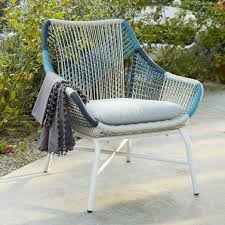Huron Small Lounge Chair Cushion Blue Cement Small Lounge Chairs Lounge Chair Cushions Lounge Chair Outdoor