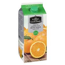 But which orange juice tastes best is hardly up for discussion. Our Finest Orange Juice With Pulp Walmart Canada