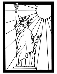 Statue Of Liberty Coloring Pg Coloring Pages Coloring Books Pyrography Patterns