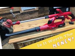 Black And Decker Weed Eater Battery Charger Blinking Red Walmart 20v Hyper Tough Weed Eater And Blower Combo Review Youtube