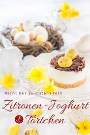 Zitronen Joghurttortchen Rezept Kuchen Ganz Frisch Rezept Joghurttorte Susse Backerei Lebensmittel Essen