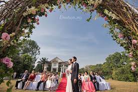It was a mixed emotional wedding beginning with lots of tears and laughters at the end of the day. Korean Garden Wedding At Carcosa Seri Negara Yong Chul Ji Yeon Garden Wedding Wedding Garden