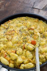 Cremige Gnocchi Pfanne Mit Kurbis Und Curry Lieberbacken Rezept Gnocchi Pfanne Essensrezepte Gnocchi