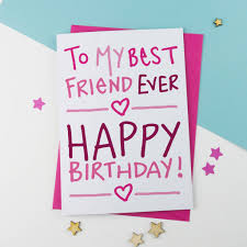 The card is printed on 300gsm card with a. Friend Happy Birthday Card Pic Novocom Top