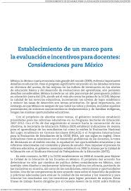 México necesita definir claramente los estándares docentes 2. Acuerdo De Cooperacion Mexico Ocde Para Mejorar La Calidad De La Educacion De Las Escuelas Mexicanas Pdf Free Download