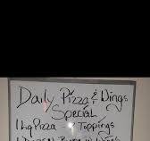 *OPEN TUESDAY THROUGH SATURDAY, 2PM - 8PM, WE ARE OPEN FOR DINE-IN AND  TAKEOUT* DAILY PIZZA AND WING SPECIAL Large 2 topping and 1 Dozen Wings  $32.50 , Enjoy your favorite Burgers, sandwiches and much ...