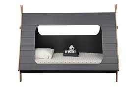 Mit vielen bettgestellen kommt schon das passende zubehör: Mobilia Kinderbett In Zeltform Grau Ca 90x200 Cm Spielbett Lattenrost