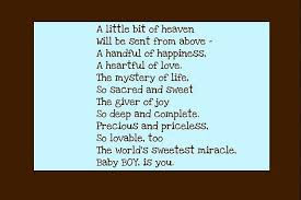 The Cottage Home A Big Announcement Baby Poems Little Boy Poems Baby Shower Quotes