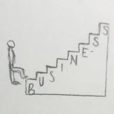 This Sketch Came About When I Thought That About Destination After Graduation This Is A Graduate Walking Up The Stairs The Stair Mood Board Tutorial Sketches