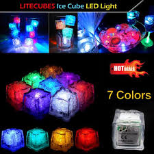 Litecubes Ice Cube Lights Led Light Up Lamp Party Xmas Pubs Bars Multi Colors Uk Cube Light Ice Cube Lights Led Lights