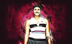 Halep, andreescu ready for montreal, sabalenka tops the field. Download Wallpapers Aryna Sabalenka Wta Belarusian Tennis Player Purple Stone Background Aryna Sabalenka Art Tennis For Desktop Free Pictures For Desktop Free